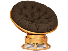 Кресло-качалка Papasan w 23/01 B с подушкой Honey, ткань Коричневый в Дегтярске - degtyarsk.магазин96.com | фото