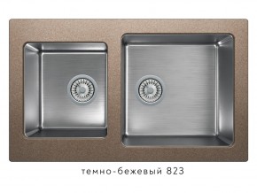 Мойка комбинированная Tolero twist TTS-840 Темно-бежевый 823 в Дегтярске - degtyarsk.магазин96.com | фото