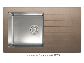 Мойка комбинированная Tolero twist TTS-860 Темно-бежевый 82 в Дегтярске - degtyarsk.магазин96.com | фото