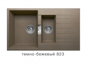 Мойка кварцевая Tolero Loft TL-860 Темно-бежевый 823 в Дегтярске - degtyarsk.магазин96.com | фото