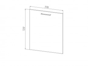 П 60 Комплект для посудомоечной машины 600 мм (цоколь + фасад) ЛДСП в Дегтярске - degtyarsk.магазин96.com | фото