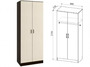 Шкаф 2 двери Ронда ШКР800.1 венге/дуб белфорт в Дегтярске - degtyarsk.магазин96.com | фото